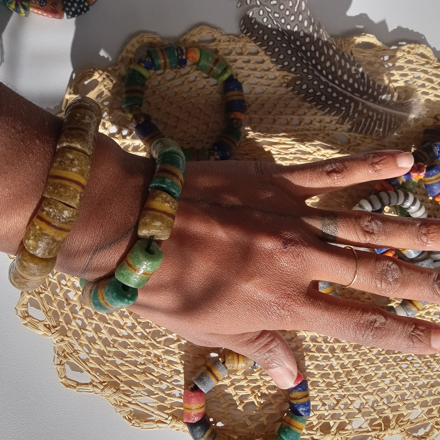Nigerian Glass Bracelets