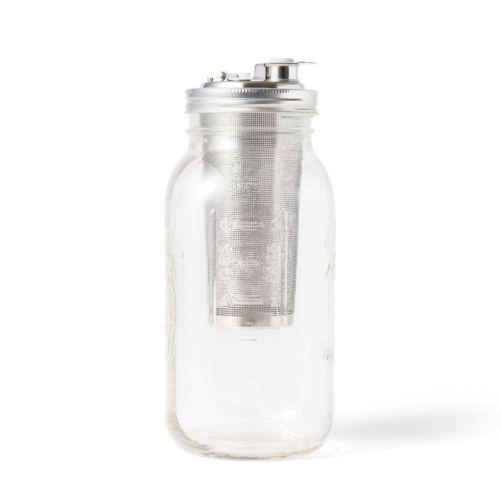 Tea Infuser for Wide Mouth Mason Jar