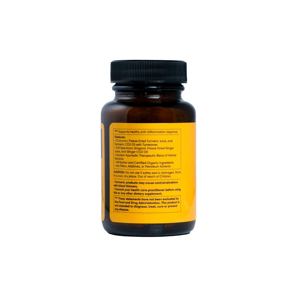 Full Spectrum Turmeric Ginger Capsules - 30 count