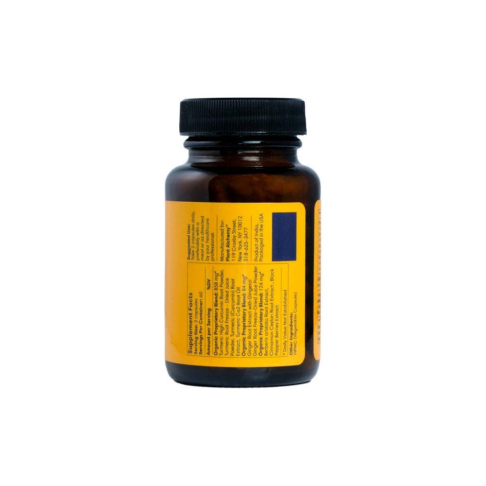 Full Spectrum Turmeric Ginger Capsules - 30 count