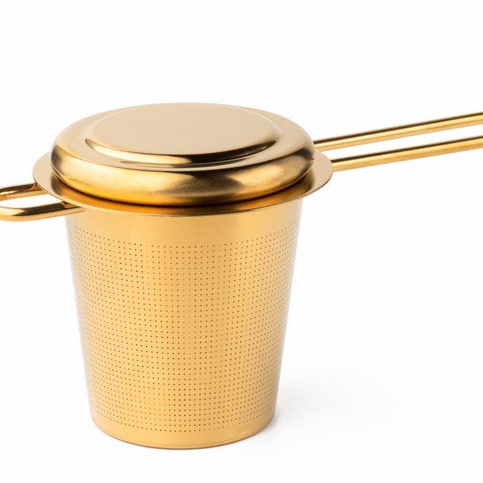 Gold Stainless Steel Tea Infuser