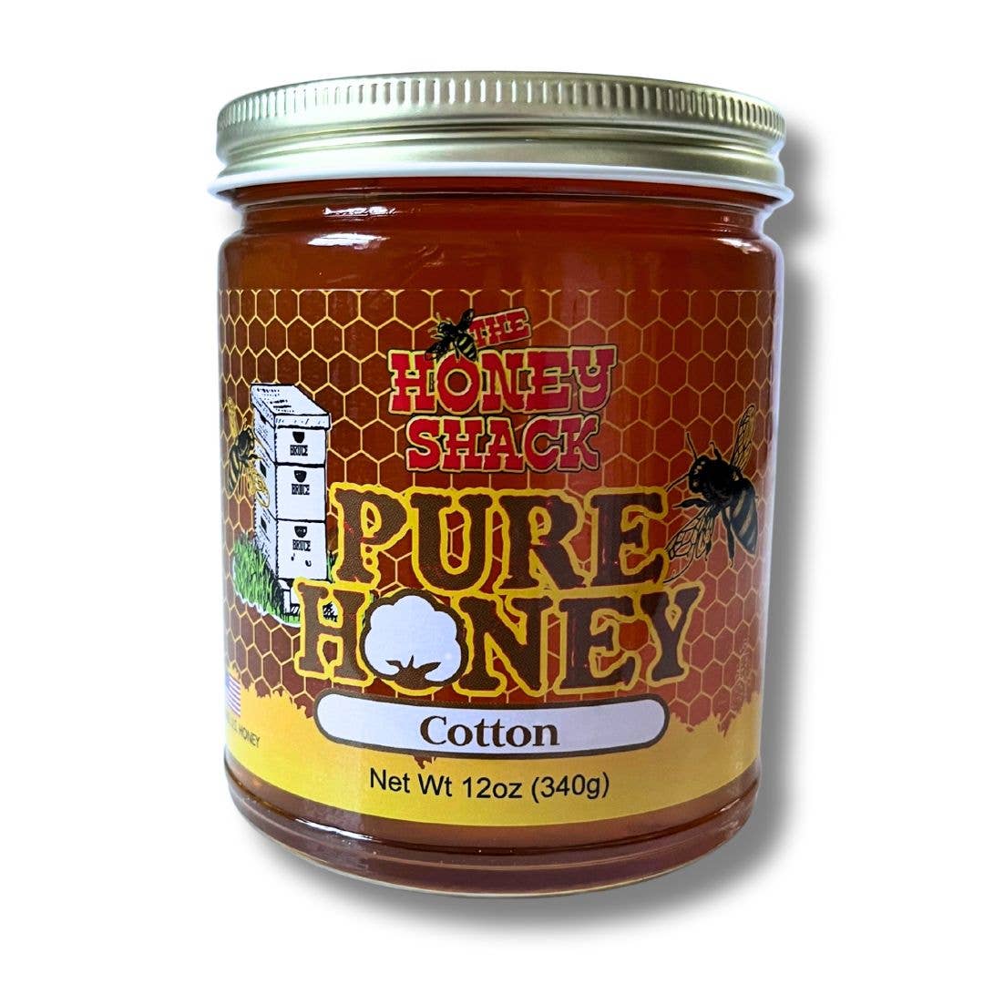 Cotton Honey 12 oz Jar