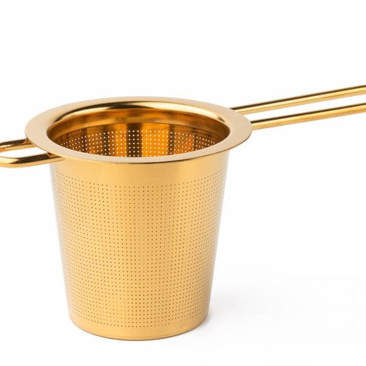 Gold Stainless Steel Tea Infuser
