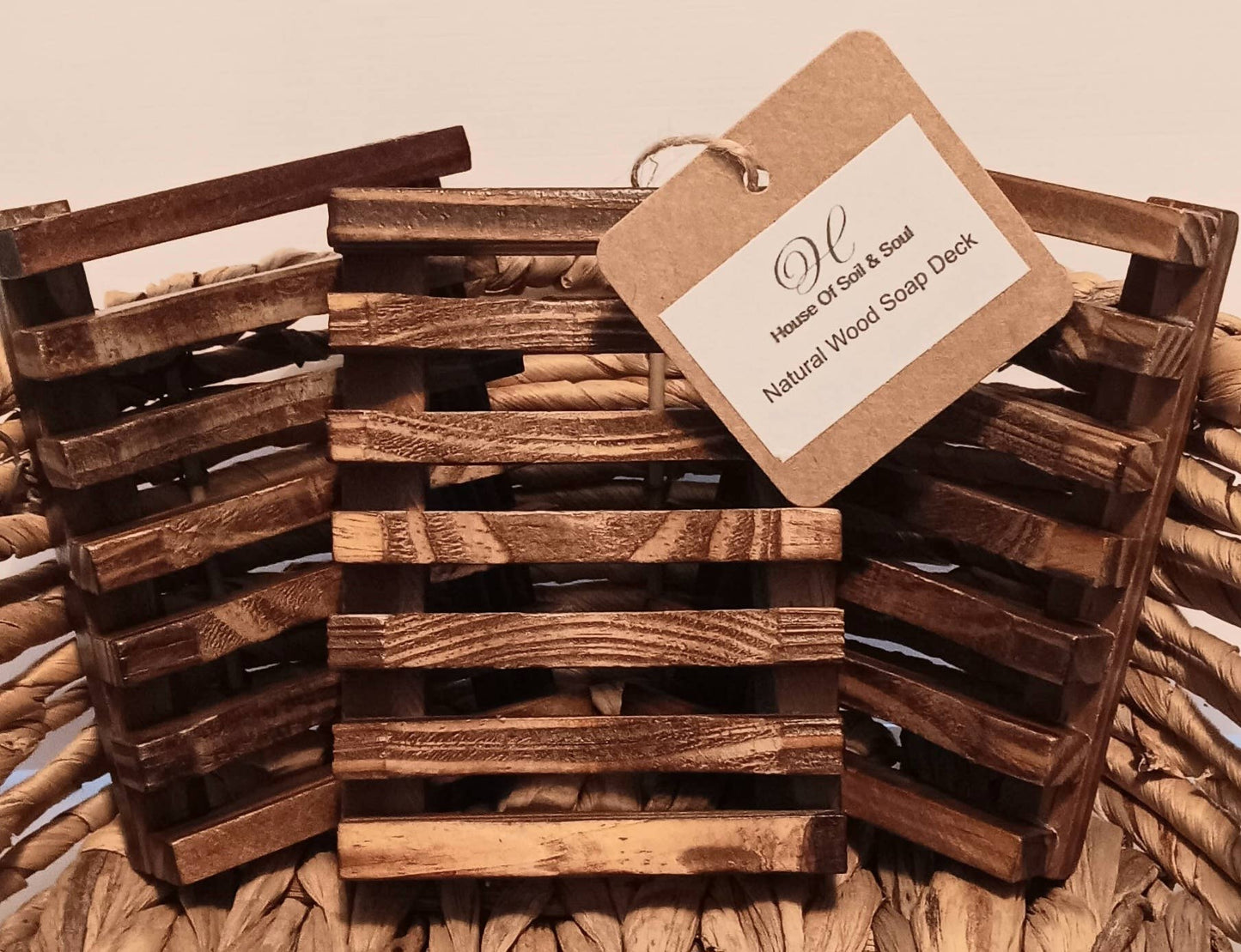 Natural Wood Soap Deck