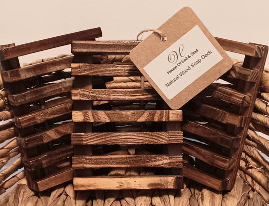 Natural Wood Soap Deck